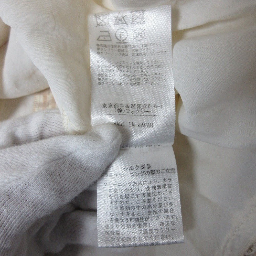FOXEY シルクブレンドワンピース