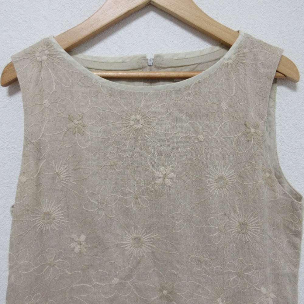 FOXEY Bloom フラワー刺繍ドレス
