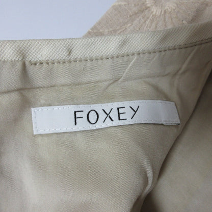 FOXEY Bloom フラワー刺繍ドレス