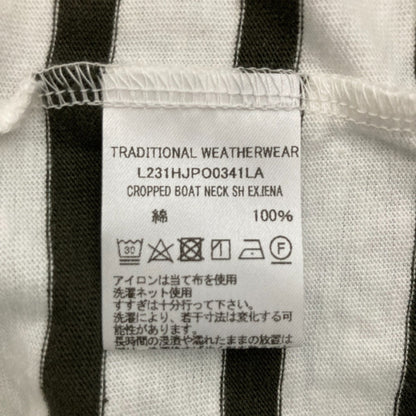 Traditional Weatherwear クロップド ニット Tシャツ