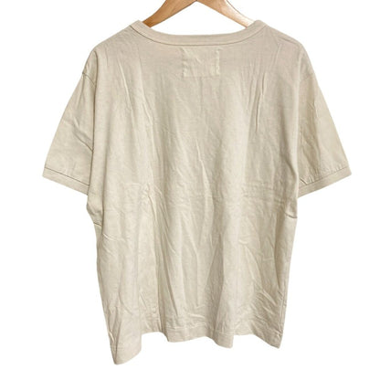 MHL. ロゴプリント ポケットTシャツ コットン Tシャツ