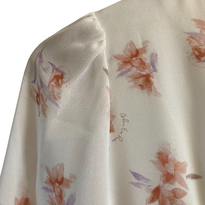Hanae Mori ALMA EN ROSE シフォン ドレス