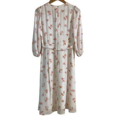 Hanae Mori ALMA EN ROSE シフォン ドレス