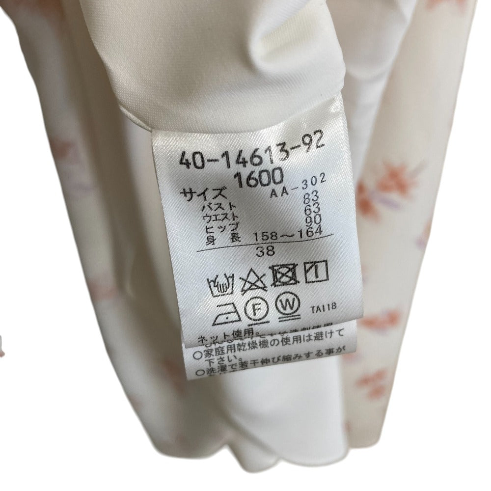 Hanae Mori ALMA EN ROSE シフォン ドレス