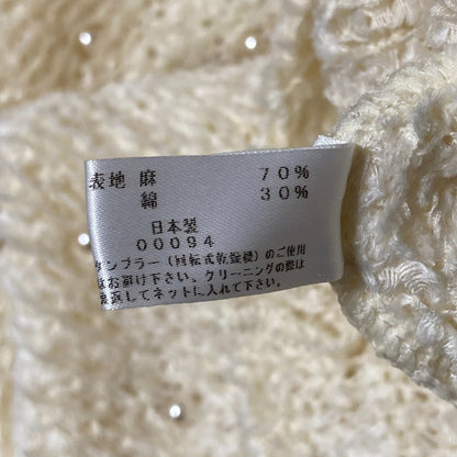 クロエ パールニット半袖セーター