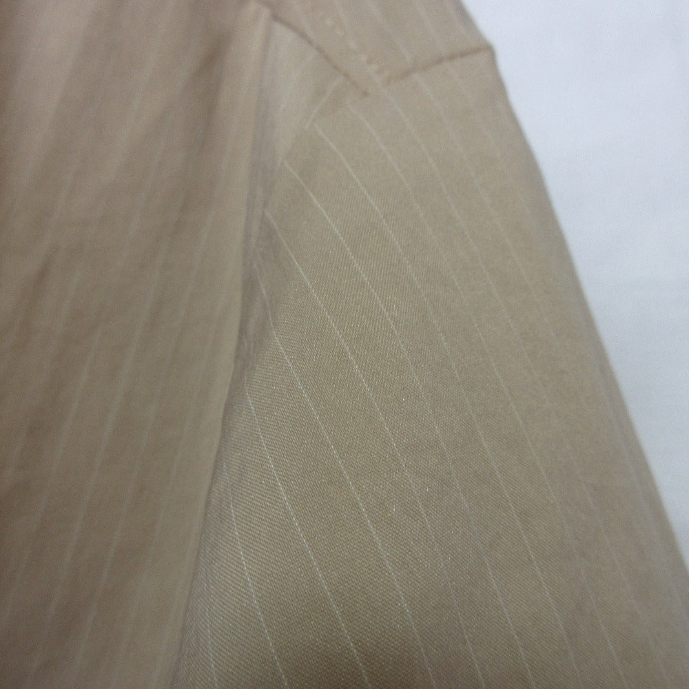 メゾンスペシャル Stripe Drawstring ショートシャツ