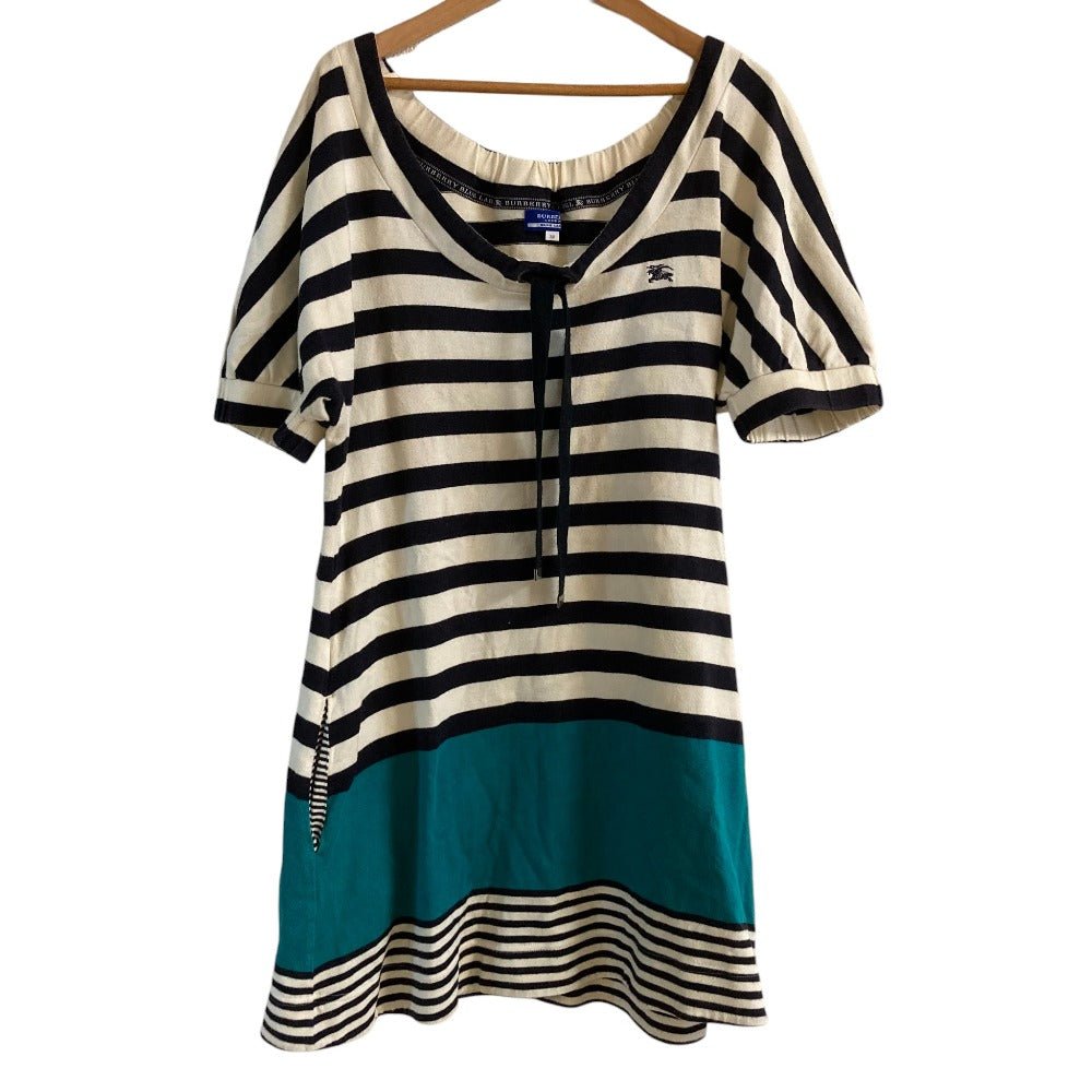 バーバリー ブルー レーベル ボーダー チュニック ドレス