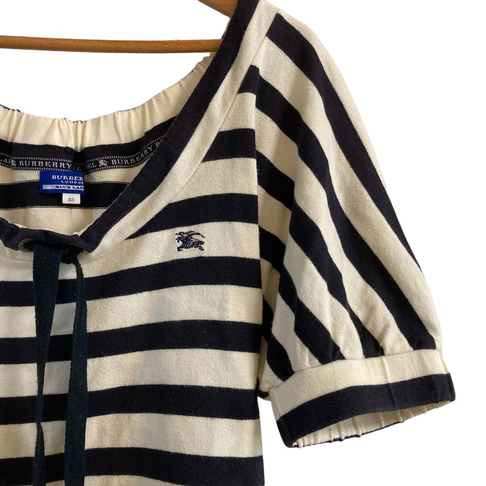 バーバリー ブルー レーベル ボーダー チュニック ドレス