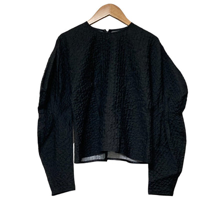 ルシェルブルー Textured Tie ブラウス