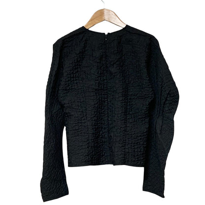 ルシェルブルー Textured Tie ブラウス