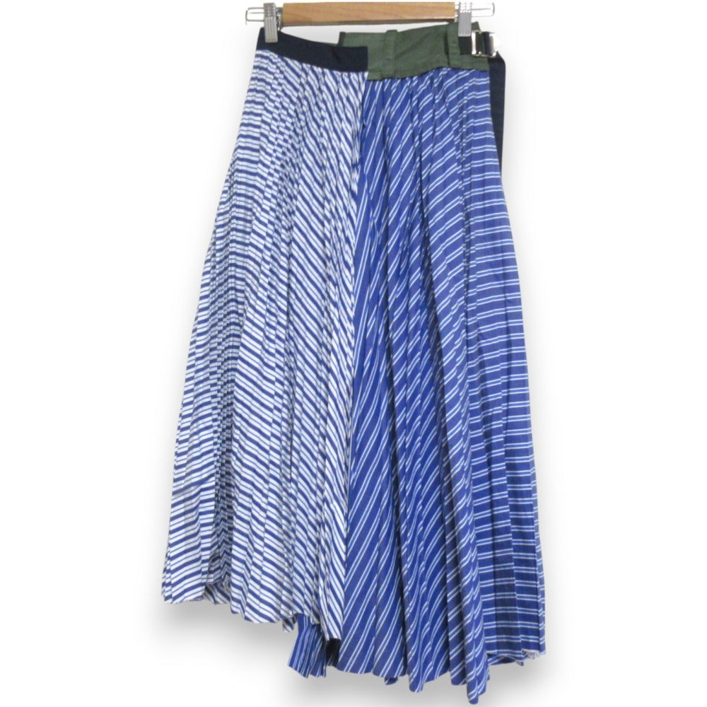サカイ Cotton Poplin プリーツスカート