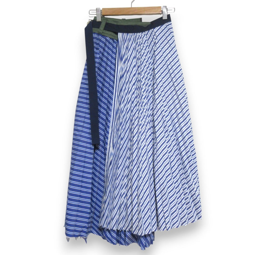 サカイ Cotton Poplin プリーツスカート