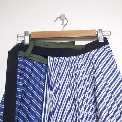 サカイ Cotton Poplin プリーツスカート