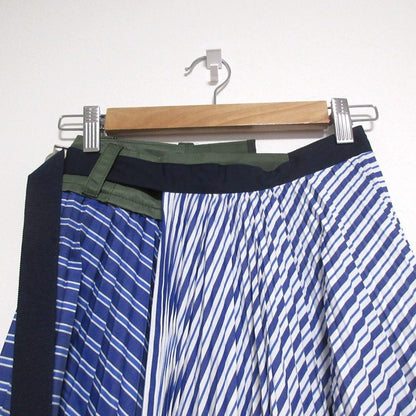 サカイ Cotton Poplin プリーツスカート