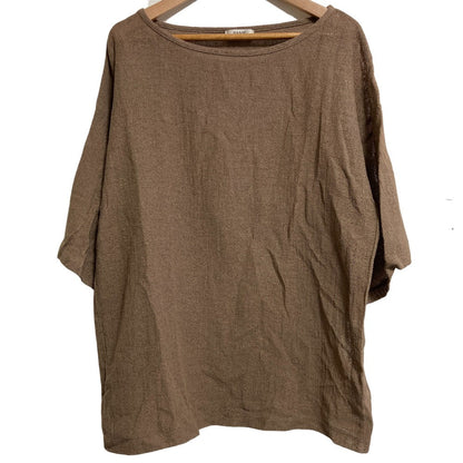 L'ESSAGE JOURNAL STANDARD メッシュニットカットソー