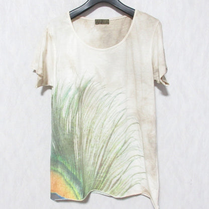 goa グラスプリント コットン Tシャツ