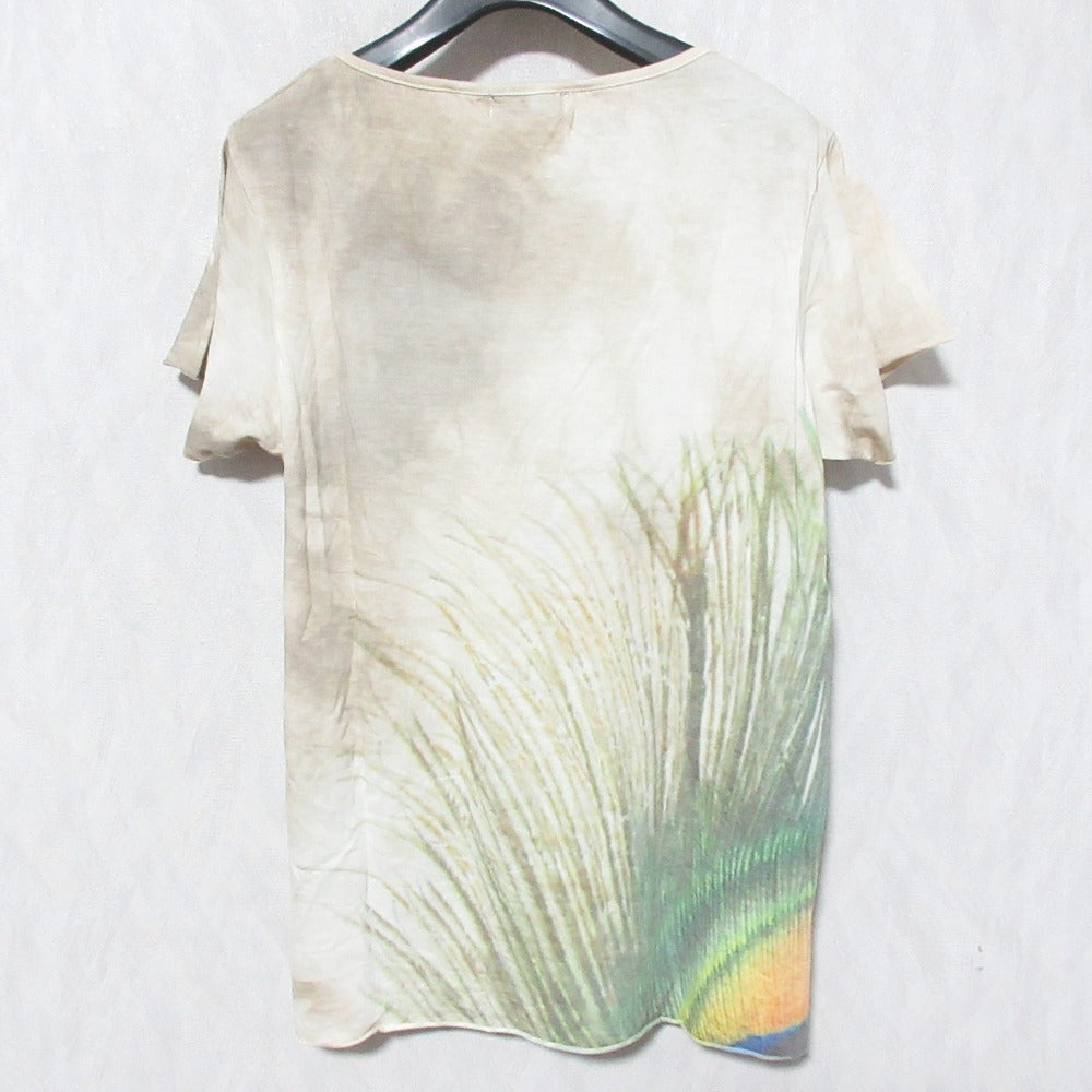 goa グラスプリント コットン Tシャツ