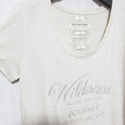 goa プリントコットンTシャツ