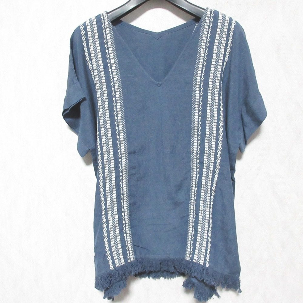 Natural VINTAGE GOA エンブロイダリーリネンブレンドセットアップ