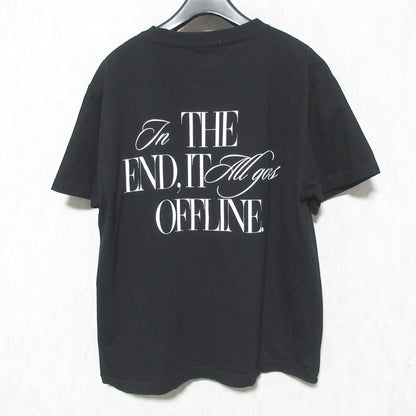エーピーストゥディオ BTN OFFLINE コットンTシャツ