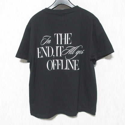 エーピーストゥディオ BTN OFFLINE コットンTシャツ