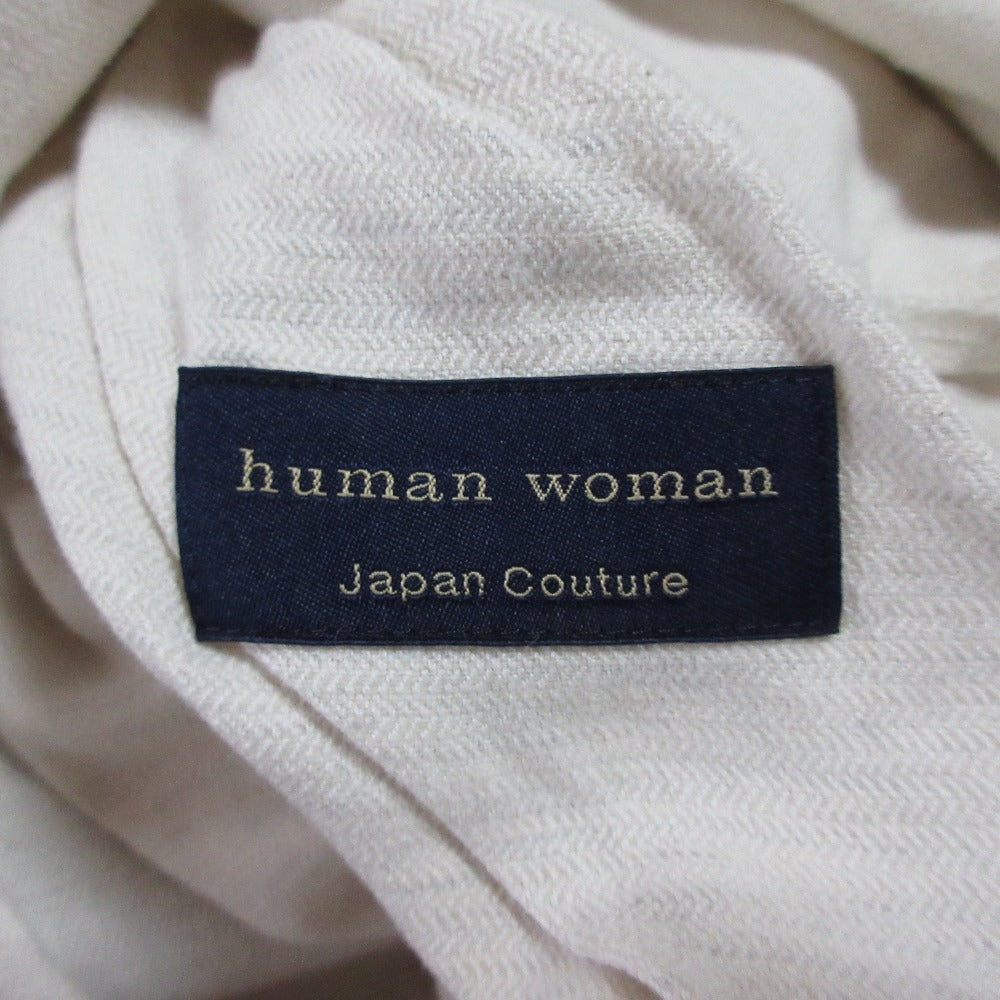 ヒューマンウーマン ロングシャツワンピース