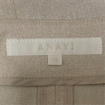 ANAYIノーカラージャケット