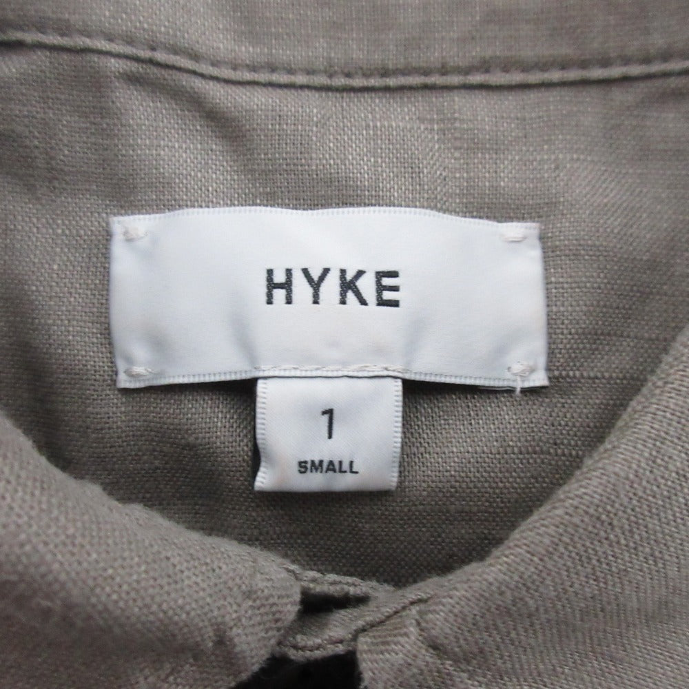 HYKE リネン ジャンプスーツ