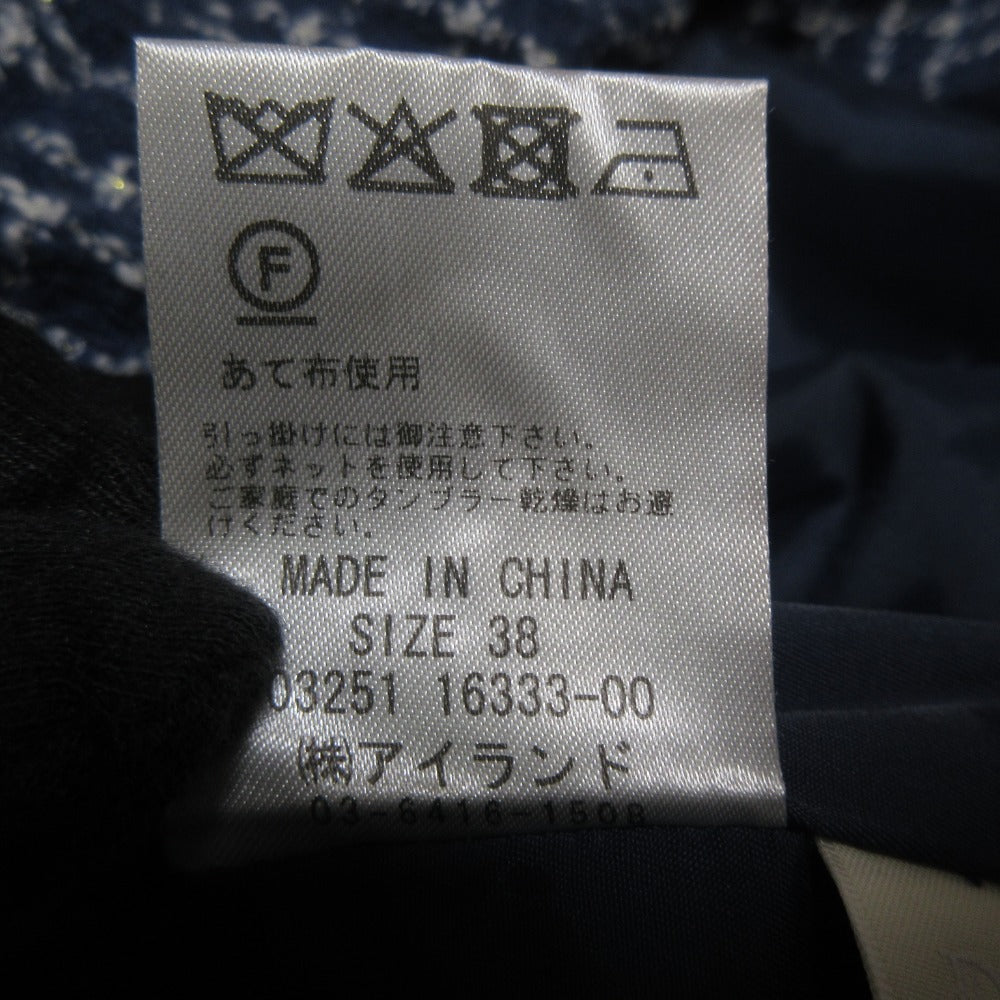ダイアグラム チェックツイード2wayブルゾンショートパンツセット