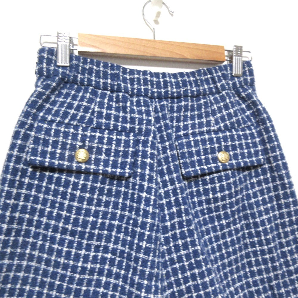 ダイアグラム チェックツイード2wayブルゾンショートパンツセット