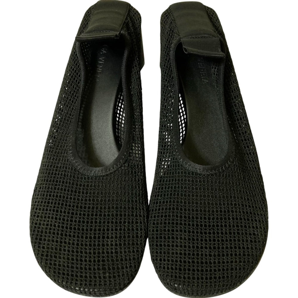 ボッテガ ヴェネタ メッシュ チャンキー ヒール パンプス