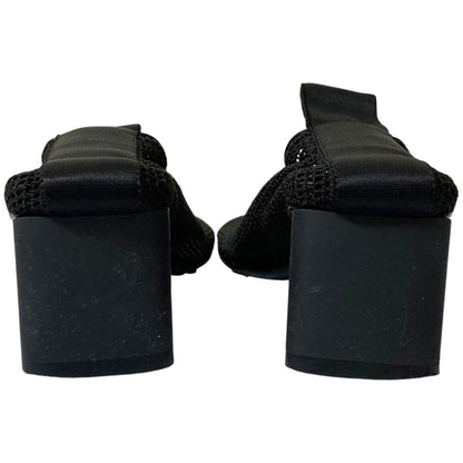 ボッテガ ヴェネタ メッシュ チャンキー ヒール パンプス