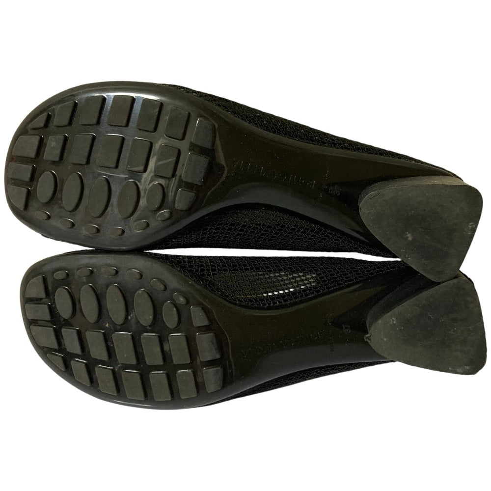 ボッテガ ヴェネタ メッシュ チャンキー ヒール パンプス