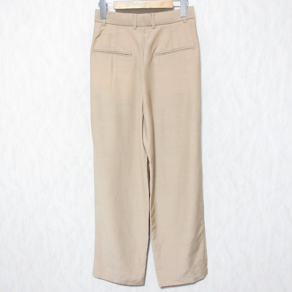 ESLOWテーパードタックパンツ
