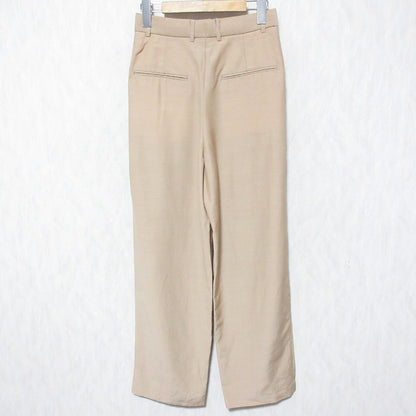 ESLOWテーパードタックパンツ