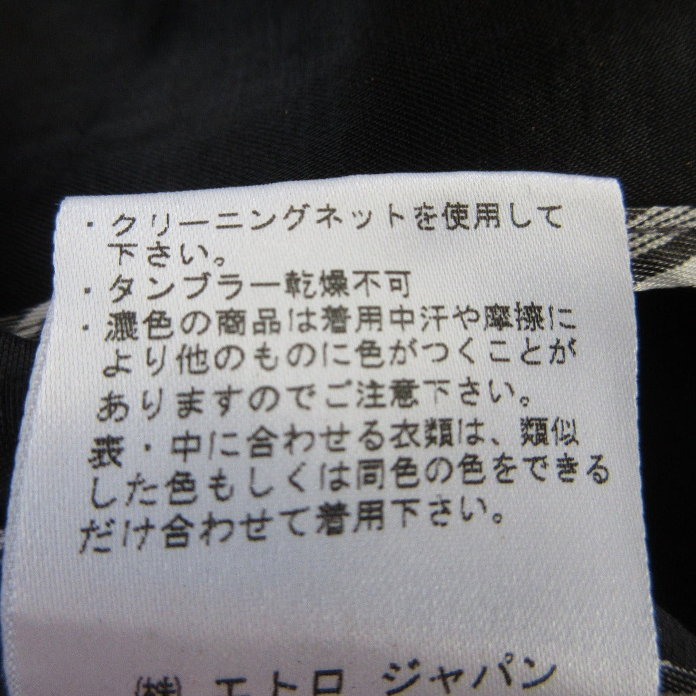 エトロ リネン テーラードジャケット