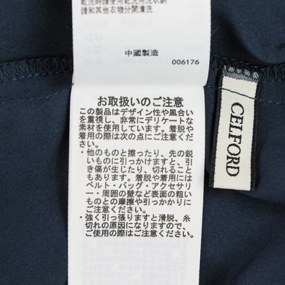 セルフォード カシュクールリボンノースリーブワンピース