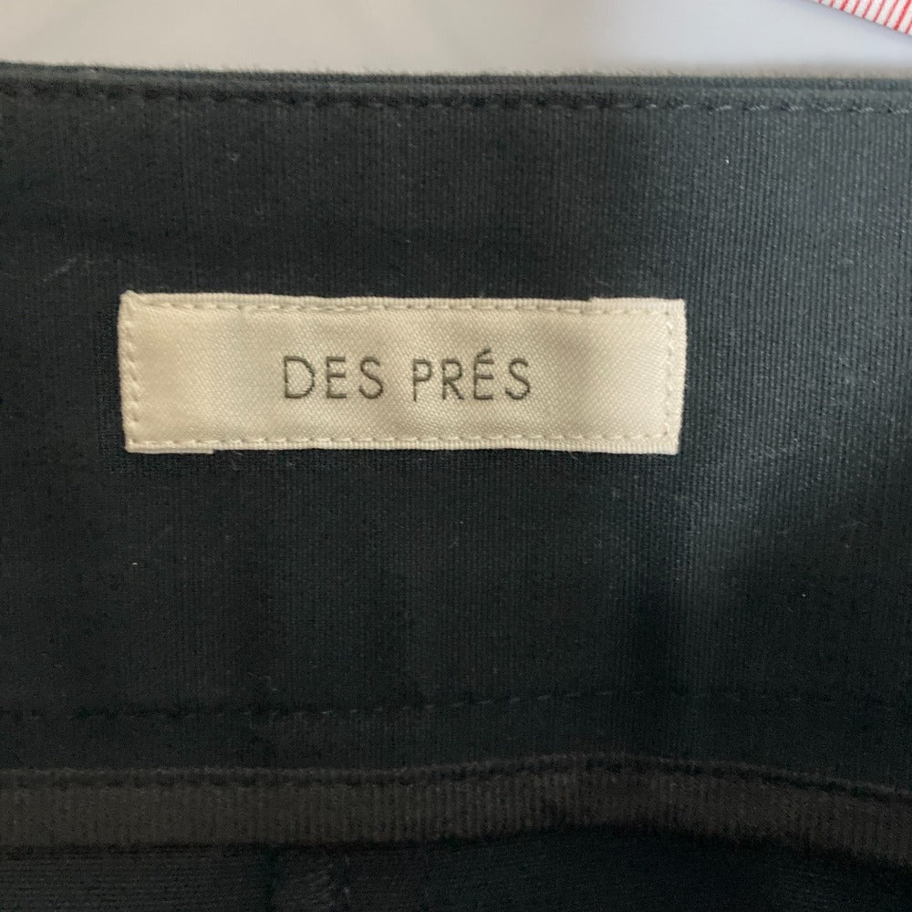 DES PRES プレーンコットンストレッチロングスカート