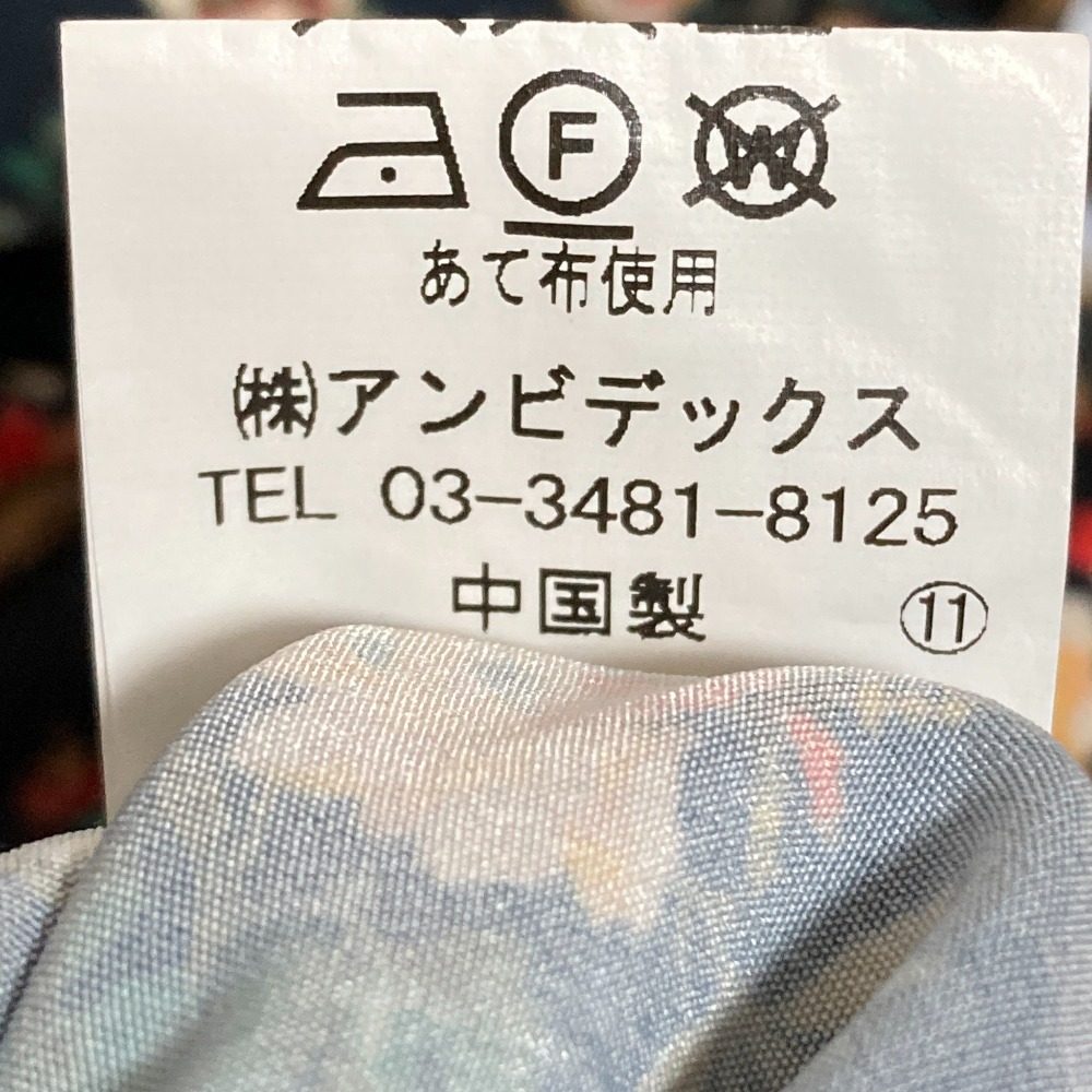 ビュルデサボン フラワープリントロングワンピース