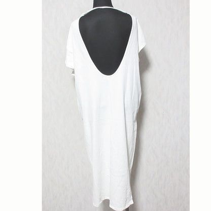 シー アシンメトリーTシャツワンピース