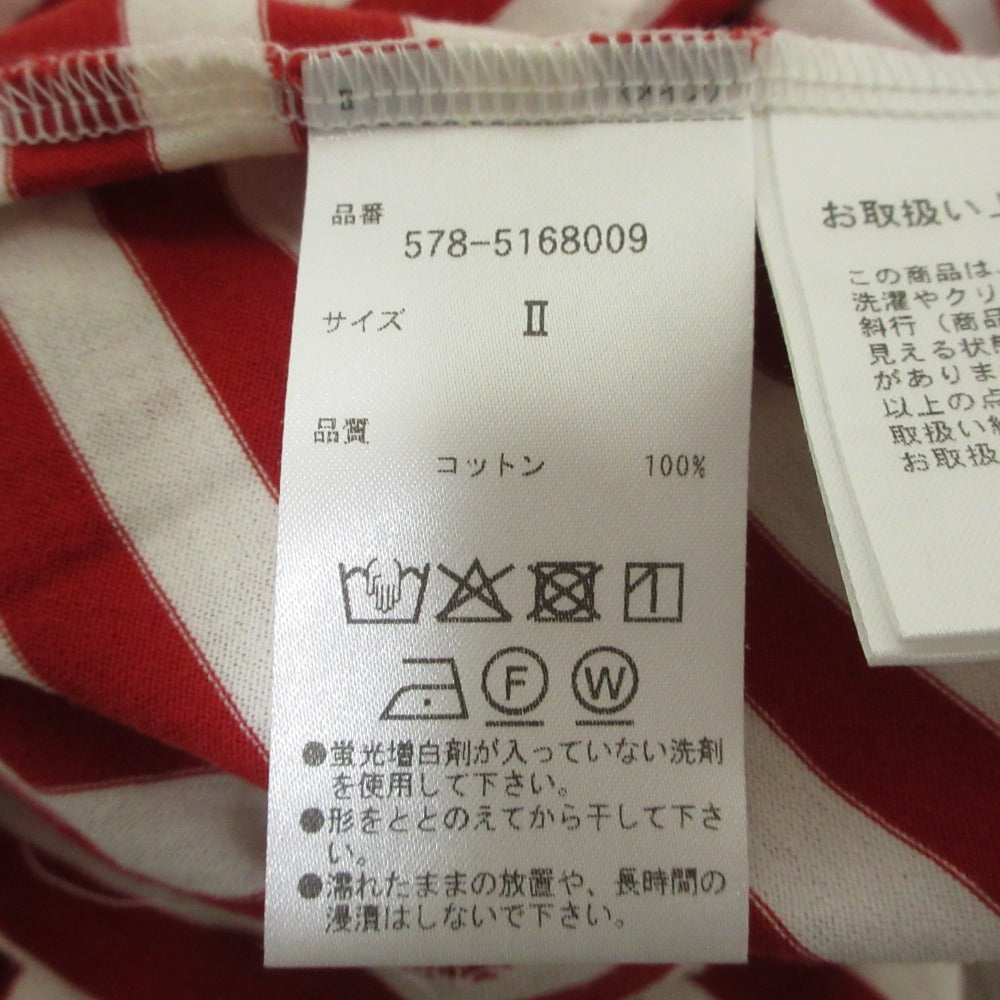 マーガレットハウエル ボーダー半袖カットソー