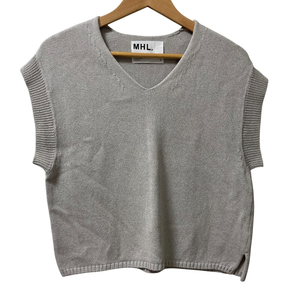 MHL. WA-SHI COTTON ニットベスト