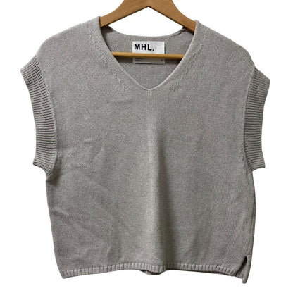 MHL. WA-SHI COTTON ニットベスト