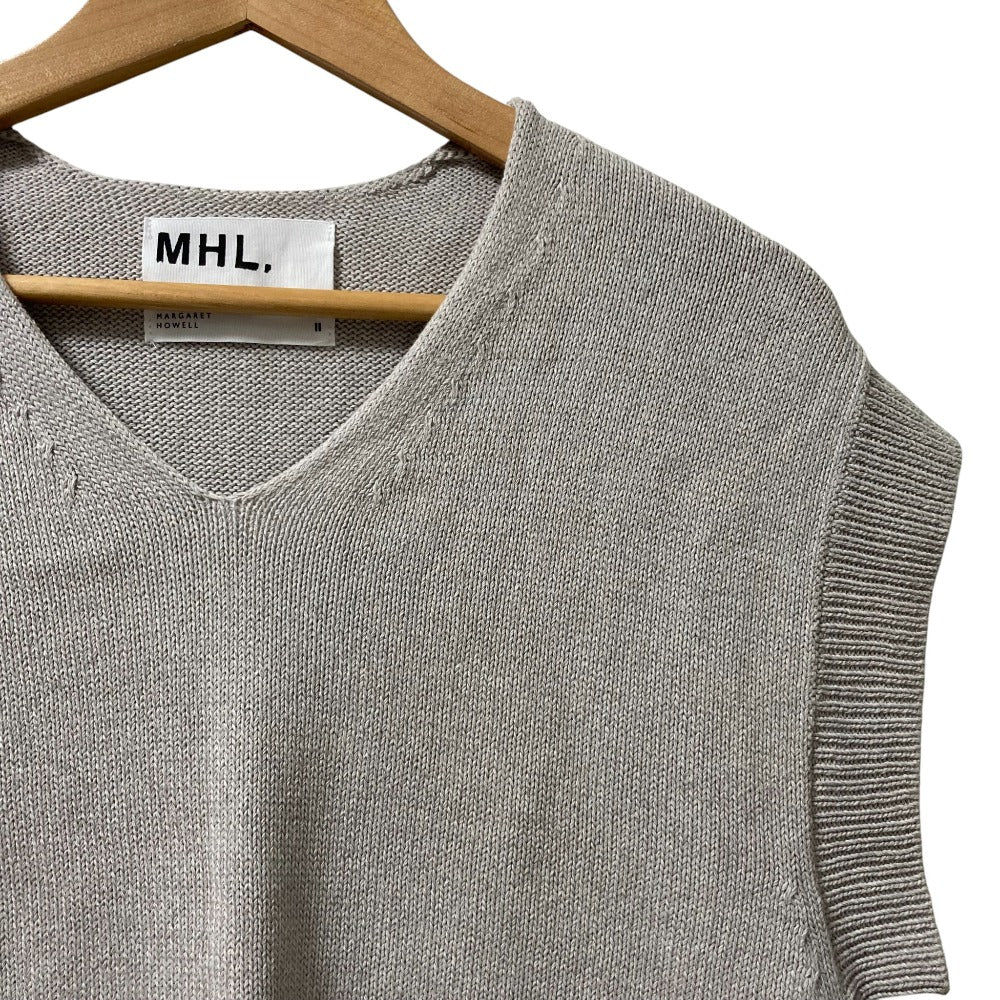 MHL. WA-SHI COTTON ニットベスト