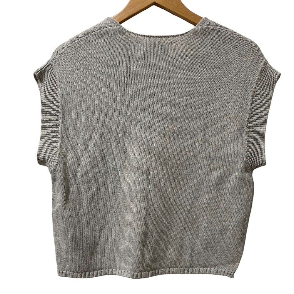 MHL. WA-SHI COTTON ニットベスト