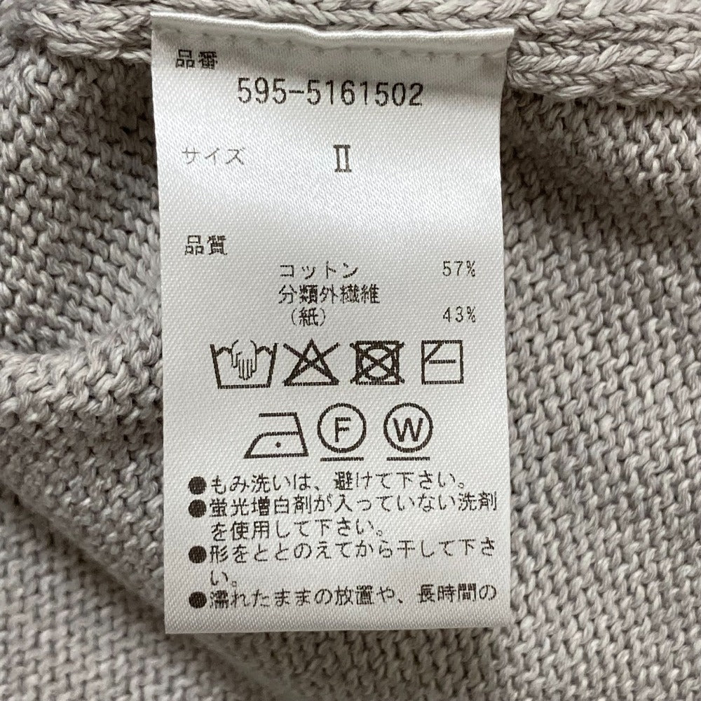 MHL. WA-SHI COTTON ニットベスト