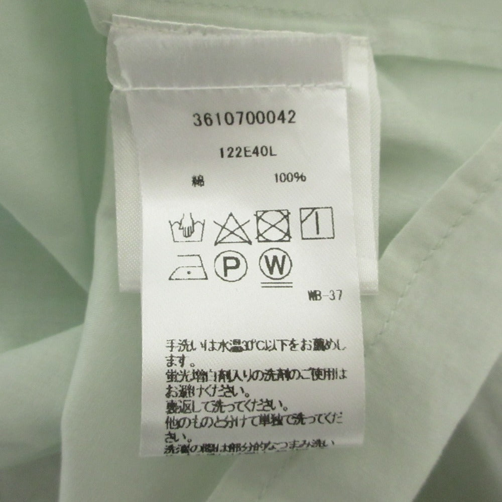 マーレット MARLE コットン長袖オフショルダーブラウス