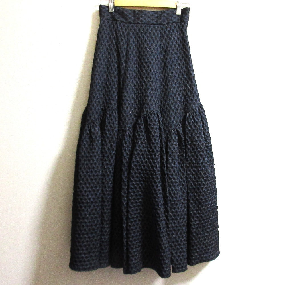 Sov. DOUBLE STANDARD CLOTHING ジャカード ロングスカート