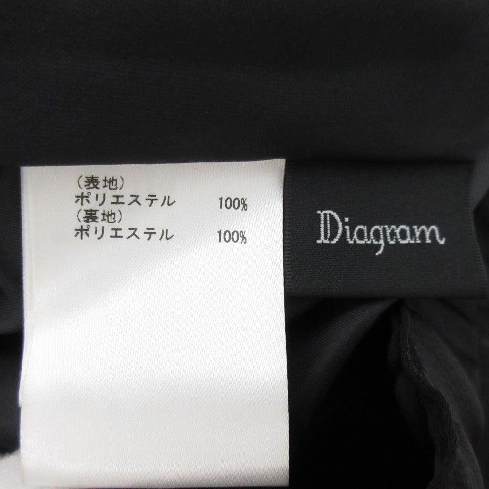 Diagram サテン ストレート スカート