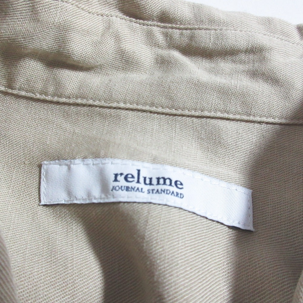 JOURNAL STANDARD relume フラップポケットシャツワンピース